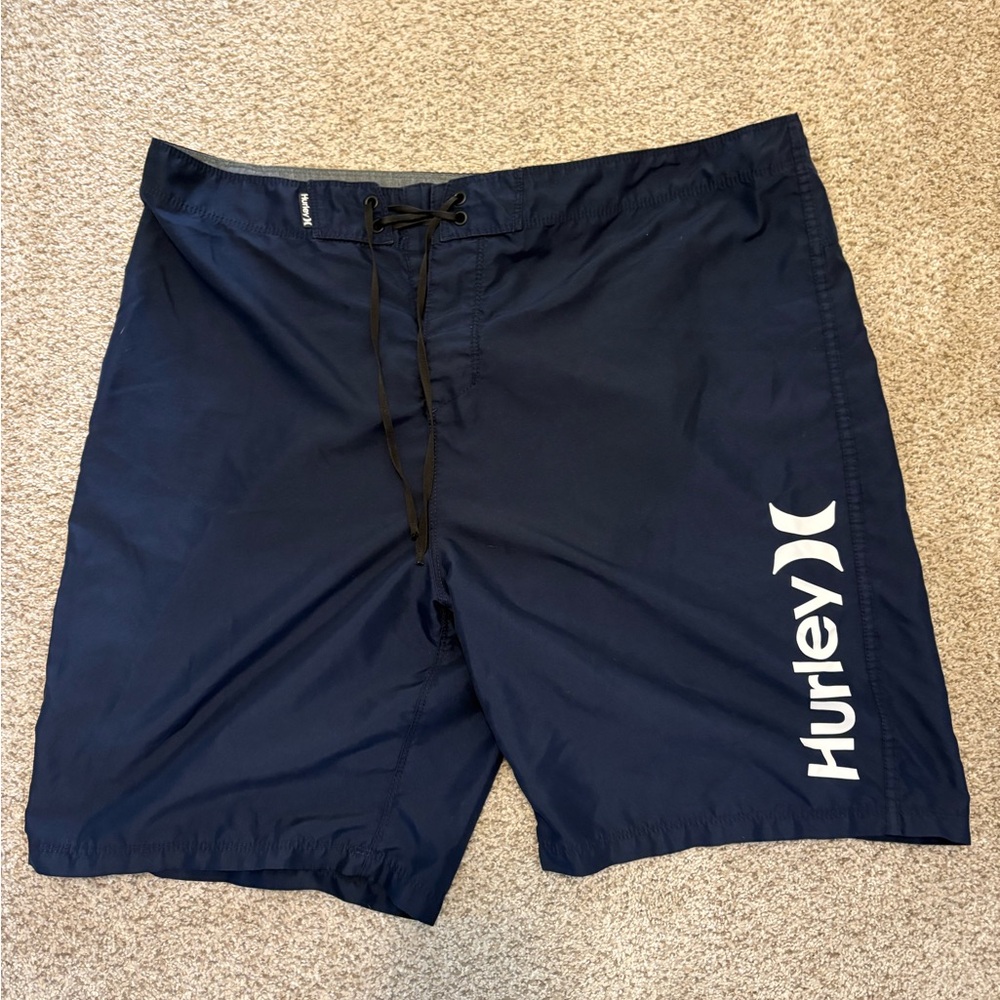 Hurley Men's Navy Swim Shorts, 38